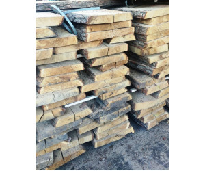 Доска дубовая сухая не обрезная 50 мм  длинной  3000 * 30 мм, 2000*30 мм, 1500*30 мм.  