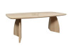 StoneHenge Victory 200*100 oak: Eco-friendly table in Scandinavian style