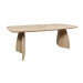 StoneHenge Victory 200*100 oak: Eco-friendly table in Scandinavian style