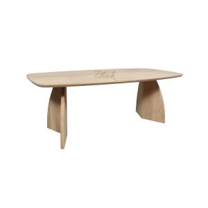 StoneHenge Victory 200*100 oak: Eco-friendly table in Scandinavian style