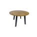 Explore the Elegance of Blick Oak Table: Rendy 120 & Straight Legs