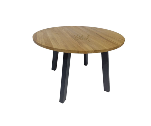 Oak table Rendy 120 & Straight legs