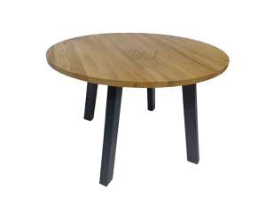 Oak table Rendy 120 & Straight legs