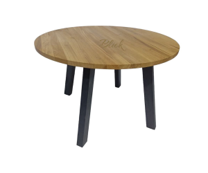 Oak table Rendy 120 & Straight legs