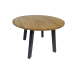 Explore the Elegance of Blick Oak Table: Rendy 120 & Straight Legs