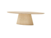 Відкрийте для себе стиль та надійність: стіл із дуба Oval Almond 240*110