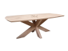 Элегантный стол из дуба Danish Oval 200*100 с Spider Leg и швейцарским краем от Blick