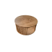 Elegant Oak Table Sofa Table Round 90: Innovative Design and Reliability from BLICK