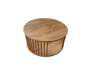 Стол  из дуба Sofa Table Round 90