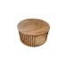 Elegant Oak Table Sofa Table Round 90: Innovative Design and Reliability from BLICK