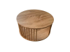 Елегантний Стіл із Дуба Sofa Table Round 90: Інноваційний Дизайн та Надійність від BLICK