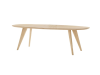 Унікальний стіл із дуба Oval Almound 240*110 з 4 спеціальними ніжками від меблевої фабрики Blick