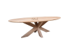 Натуральний дубовий стіл Oval Almond 220100 & Spider legs 12060 - Естетика та Надійність від Blick
