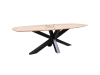 Unique Table Blick Rendy 150 & X legs, Oak Aesthetics and Modern Design