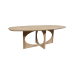 Discover Timeless Luxury with the Oak Table Danish Oval 220*100 from Blick