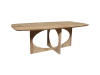 Приголомшливий стіл із дуба Denish Oval 220*100: сучасність, витонченість та довговічність у кожній деталі