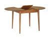 Откройте для себя элегантность и функциональность стола AnDeks с круглой раскладной конструкцией 100/135
