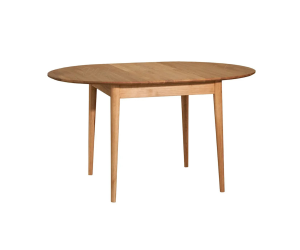 Стіл AnDeks круглий розкладний100/135 ясен лак