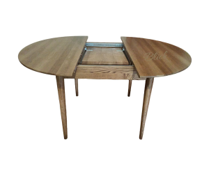 Стіл Sandy 100/135 ясен лак рустикальний розкладний