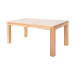 Стіл Simple 180×90×4 з масиву ясеня з прозорим лаком