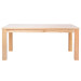 Стіл Simple 180×90×4 з масиву ясеня з прозорим лаком