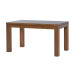 Simple 140/90/4 Solid Oak Table in Rustic Lacquer Finish