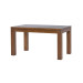 Simple 140/90/4 Solid Oak Table in Rustic Lacquer Finish