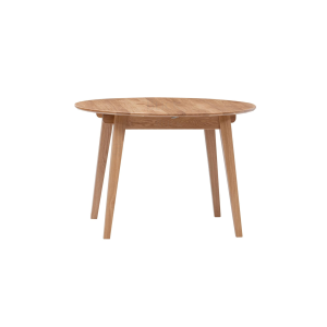 Стіл RoundNew D90(130) розкладний — масив дуба, покриття масло