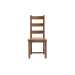 Nord Oak Chair Rustic Lacquer – Hard Seat for Home & Restaurants