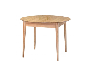 Стіл Sandy D100/135 розкладний з ясен під лак