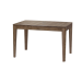 NewYork 120(160)/80 Extendable Table, Rustic Lacquered Ash