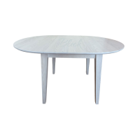 Стіл RoundNew 90(130) розкладний ясен perl лак