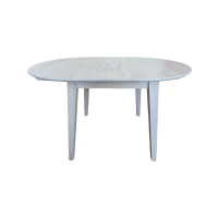 Стіл RoundNew 90(130) розкладний ясен perl лак