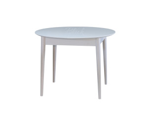 Стіл Sandy 100(130) розкладний з ясен лак pearl