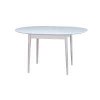 Стіл Sandy 100(130) розкладний з ясен лак pearl