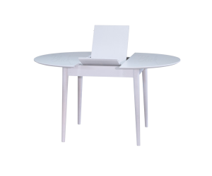 Стіл Sandy 100(130) розкладний з ясен лак pearl