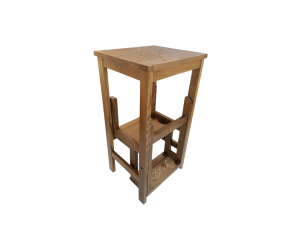 Стул табурет StreamLes (Стрим_Лес) стриямянка лесница из ясеня цвет рустикальний лакированный