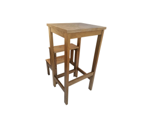 Стул табурет StreamLes (Стрим_Лес) стриямянка лесница из ясеня цвет рустикальний лакированный