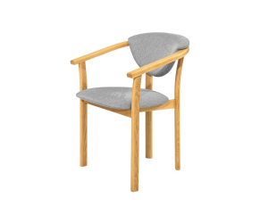 Стул Alex ясень лак nat & bagama 46