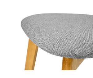 Стілець West Line ясен лак під дуб & bagama 46