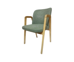 Стілець Chester дуб лак рустік & Austin 13 Winter Moss