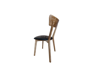 Стілець Dallas ясен лак під дуб & soft King 901