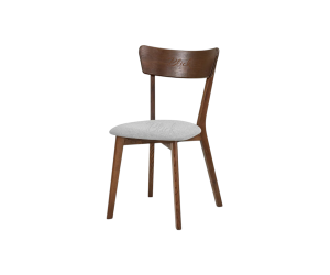 Dallas chair ash varnish walnut & bagama 46
