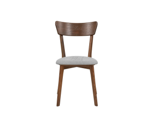 Dallas chair ash varnish walnut & bagama 46