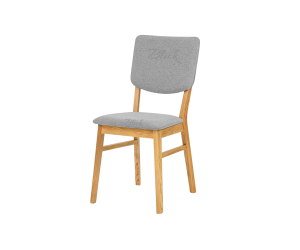 Chair Kelvin ash varnish nat & bagama 46 grey