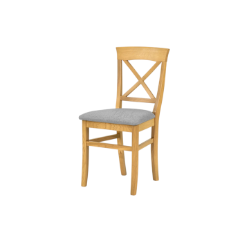 Стілець Kris ясен лак cream & soft bagama 46