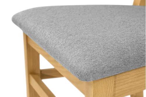 Стілець Kris ясен лак cream & soft bagama 46