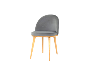 Chair Mars ash varnish nat & soft almira 22 grey