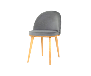 Chair Mars ash varnish nat & soft almira 22 grey