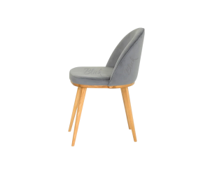 Chair Mars ash varnish nat & soft almira 22 grey